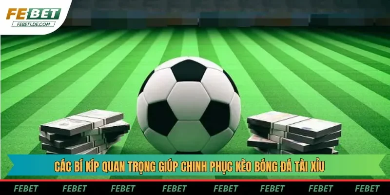 Các bí kíp quan trọng giúp chinh phục kèo bóng đá tài xỉu Các bí kíp quan trọng giúp chinh phục kèo bóng đá tài xỉu